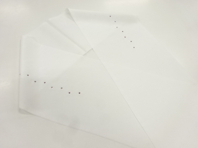 新品　スワロフスキー　半衿